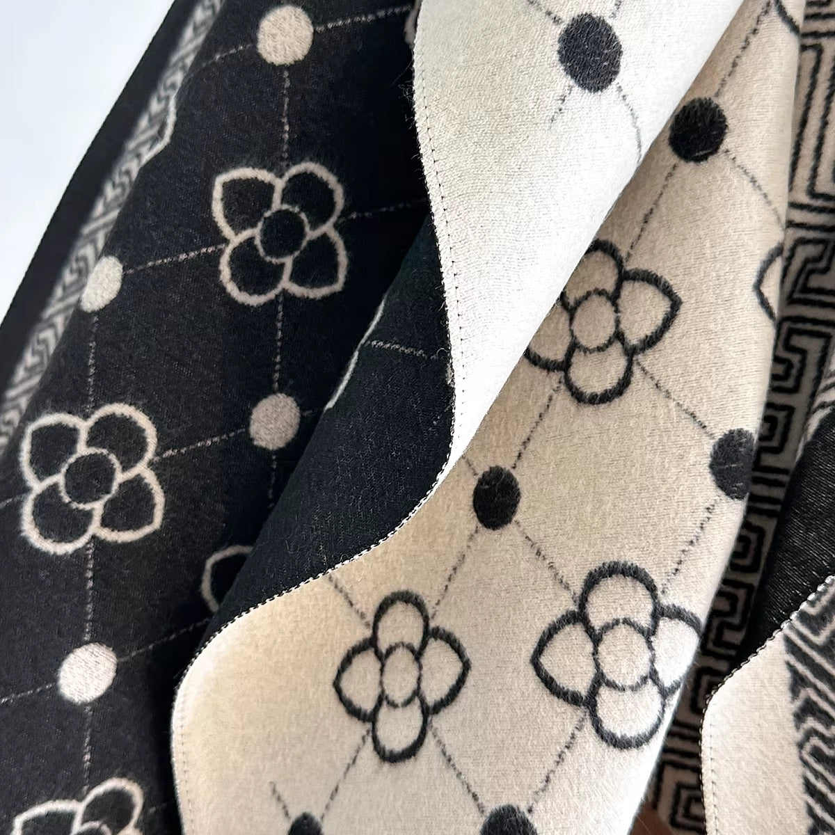 Chale Femme Pashmina Double Face - NIKKI 1