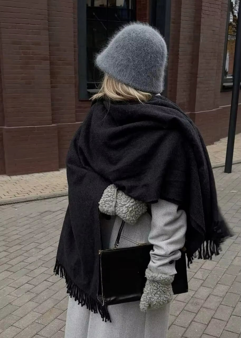 Pashmina Femme 100% Laine Supérieure 200x70cm - KARINA 2