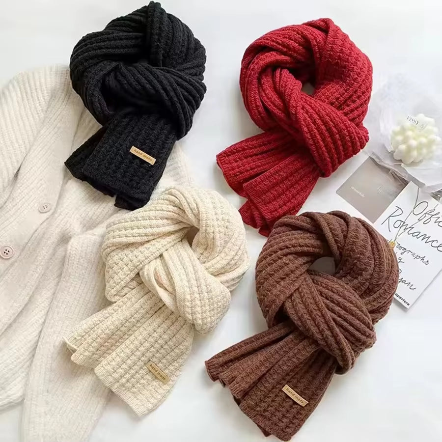 Echarpe Tricot Grosse Maille - MAELYS