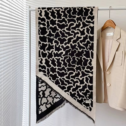 Châle Pashmina motif Léopard - ELLA