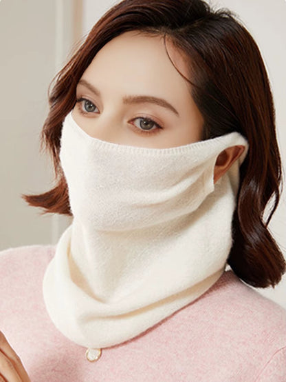 Echarpe Masque 100% Laine Merinos - CLARA
