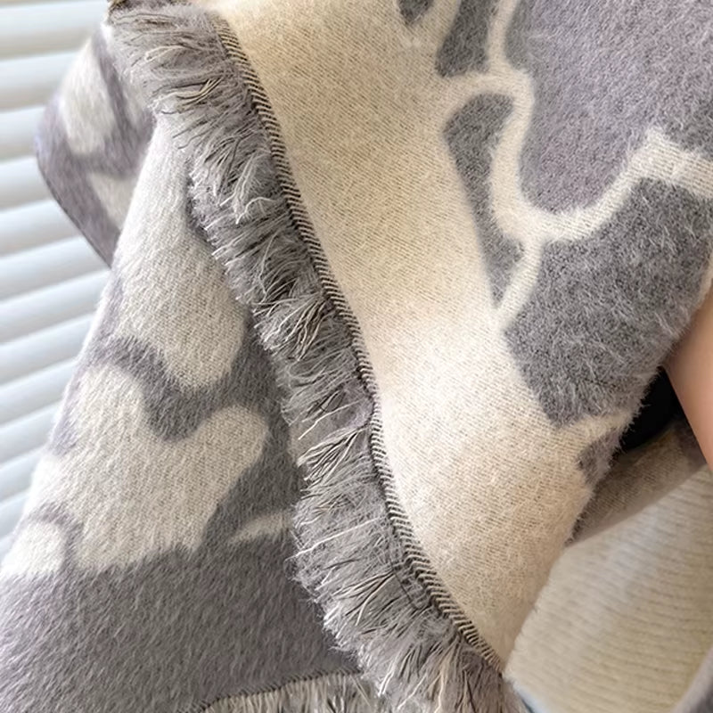 Châle Pashmina motif Léopard - ELLA