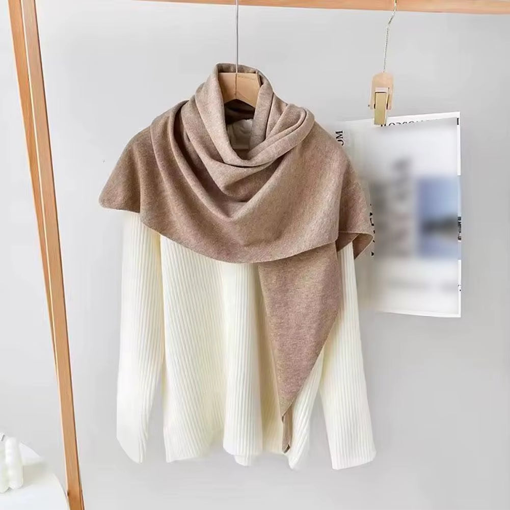 Grande Echarpe Triangulaire avec Passant - KELLY