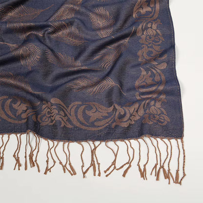 Chale Etole Femme motif Baroque 190x70cm - MINA 3