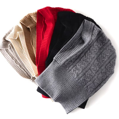 Snood Capuche Femme 100% Laine - SHY