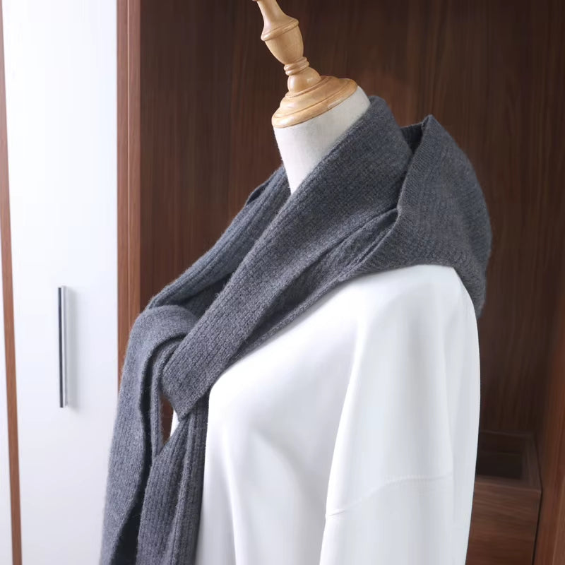 Echarpe Cagoule Qualité Supérieure 100% Laine - TANYA