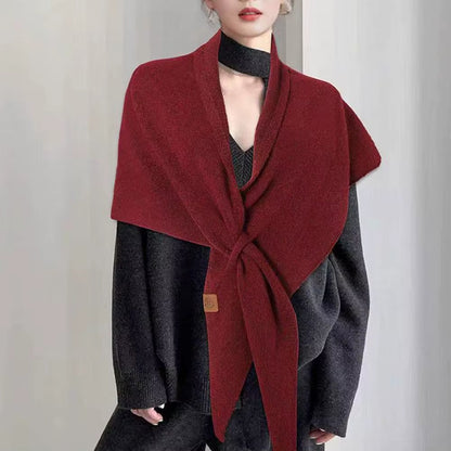Grande Echarpe Triangulaire avec Passant - KELLY