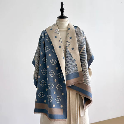 Chale Femme Pashmina Double Face - NIKKI 1