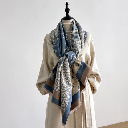 Chale Femme Pashmina Double Face - NIKKI 1