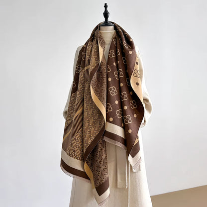 Chale Femme Pashmina Double Face - NIKKI 2