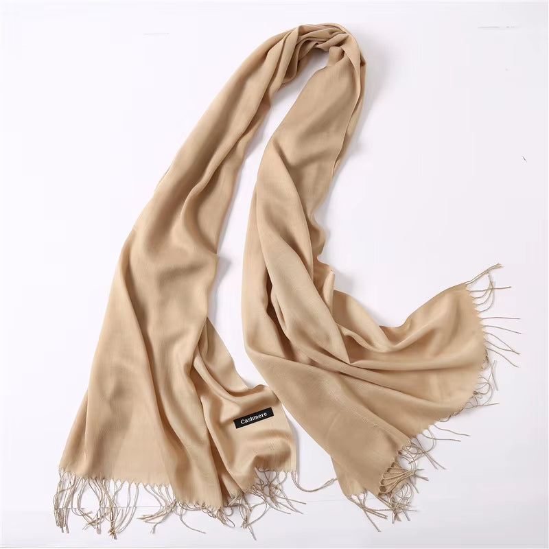 Chale Femme coupe Pashmina 200x70cm - ENYA 4
