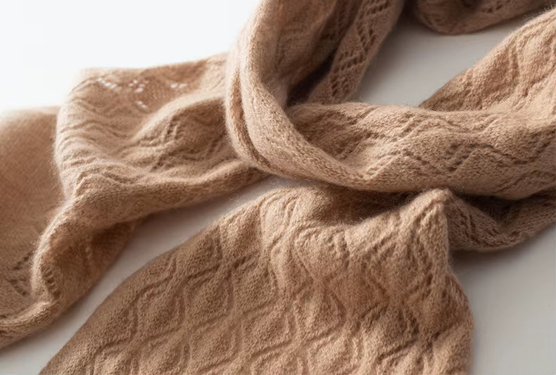 Echarpe en Cachemire Maille Fine NUPSE