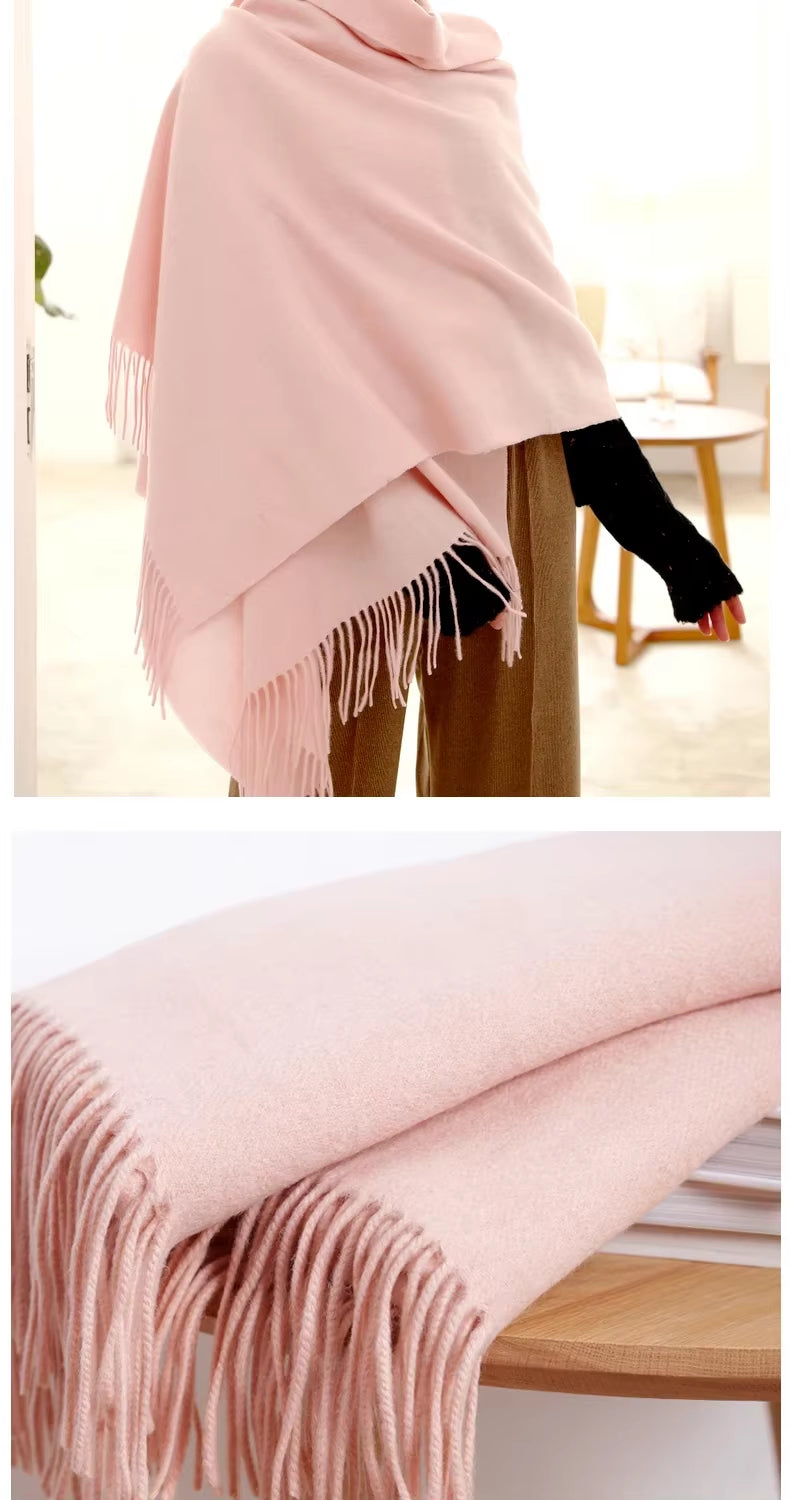 Pashmina Femme 100% Laine Supérieure 200x70cm - KARINA 1