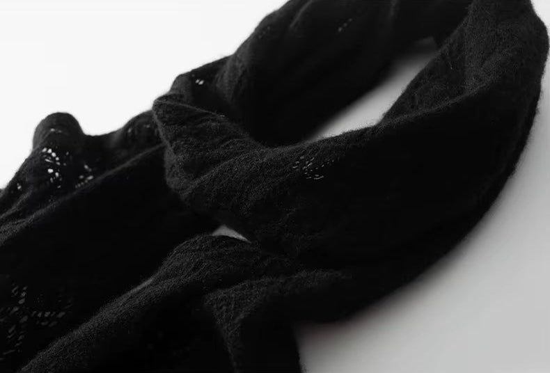 Echarpe en Cachemire Maille Fine NUPSE
