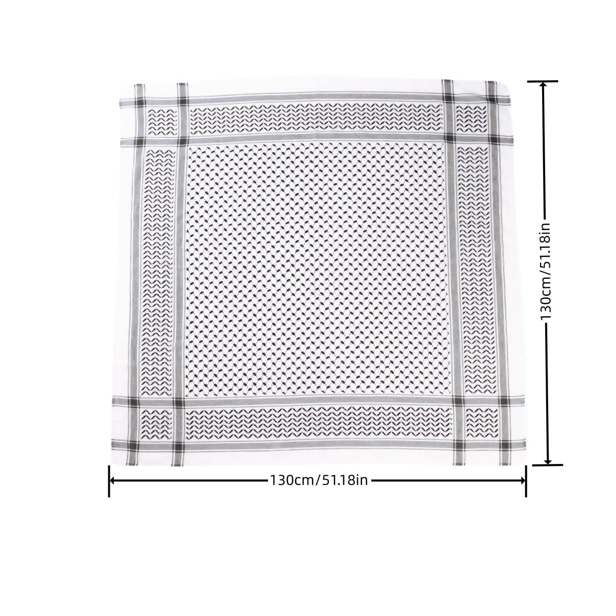 Foulard Keffieh 130x130cm