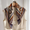 Foulard Laine et Soie 70x70cm - IVANA Beige