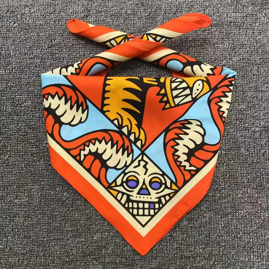 Carré Foulard Tigre Tropical - BENGALE