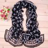 Foulard Tete de Mort Femme 150x50cm - SKULLY