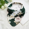 Foulard Cheveux avec Elastique Vert Foncé - LUNA