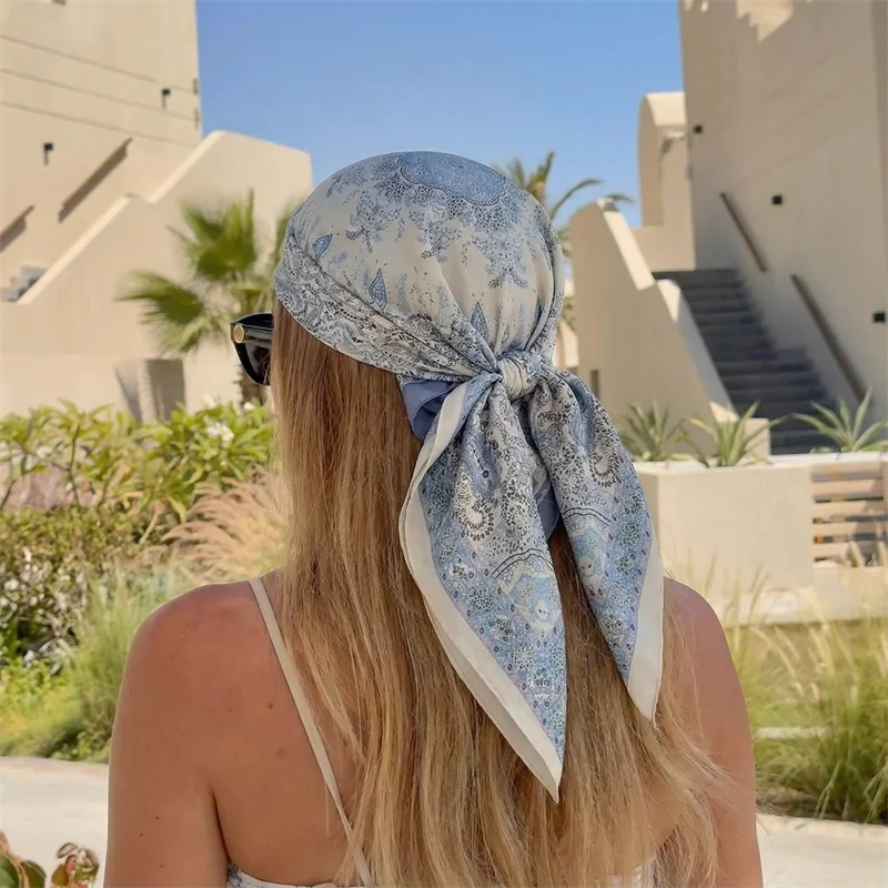 Foulard Satin Cheveux 70x70cm - NITH