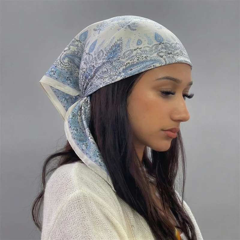 Foulard Satin Cheveux 70x70cm - NITH