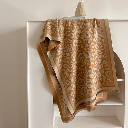 Châle Femme style Pashmina Léopard KIMMY