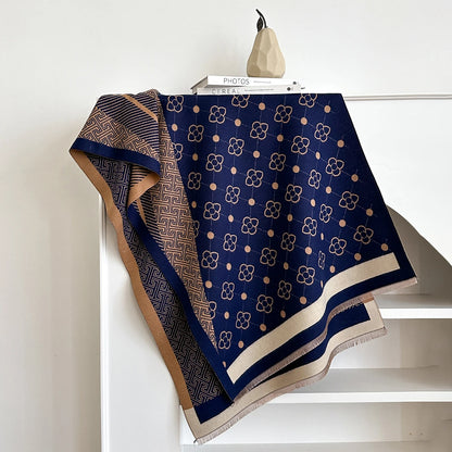 Chale Femme Pashmina Double Face NIKKI