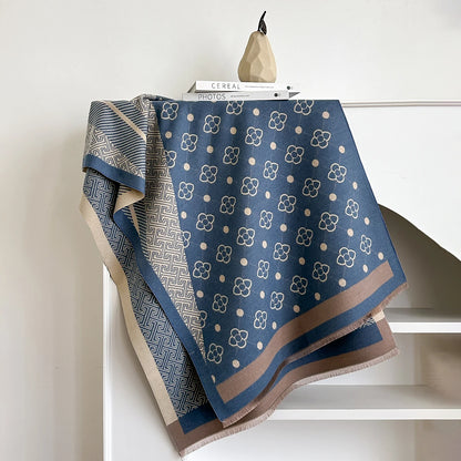 Chale Femme Pashmina Double Face NIKKI