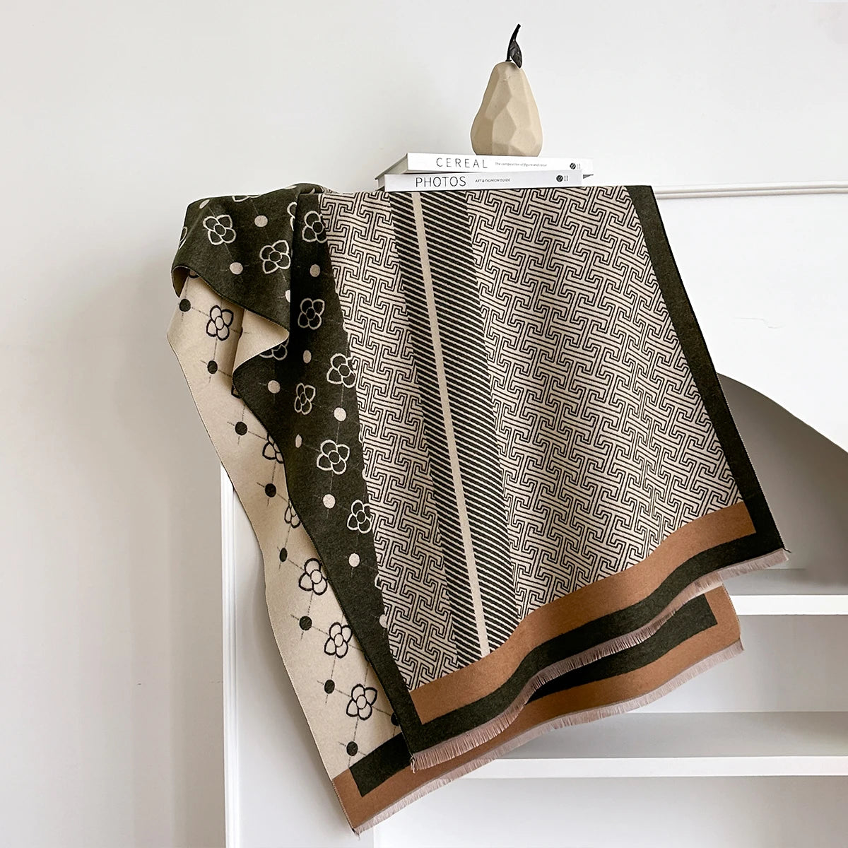 Chale Femme Pashmina Double Face NIKKI