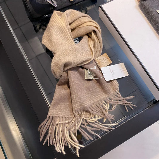 Echarpe 100% Cachemire à Motifs ALAN