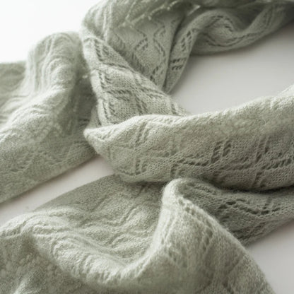 Echarpe en Cachemire Maille Fine NUPSE