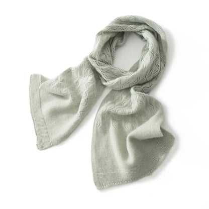 Echarpe en Cachemire Maille Fine NUPSE