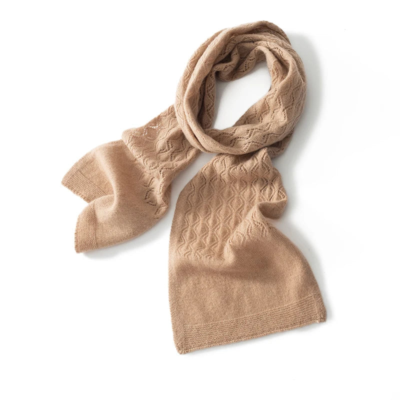 Echarpe en Cachemire Maille Fine NUPSE