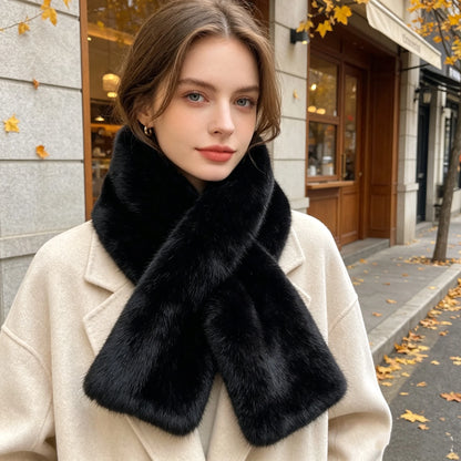 Echarpe à Passants Fausse Fourrure SAM