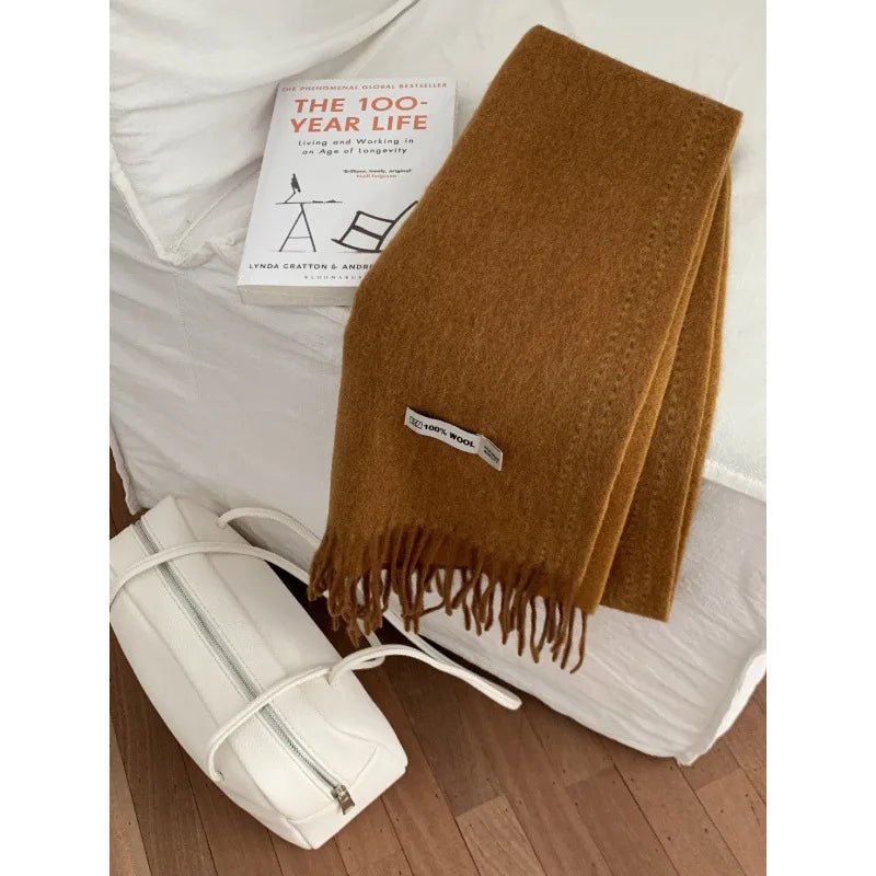 Echarpe Femme en Laine 100% Australienne JAYLIE