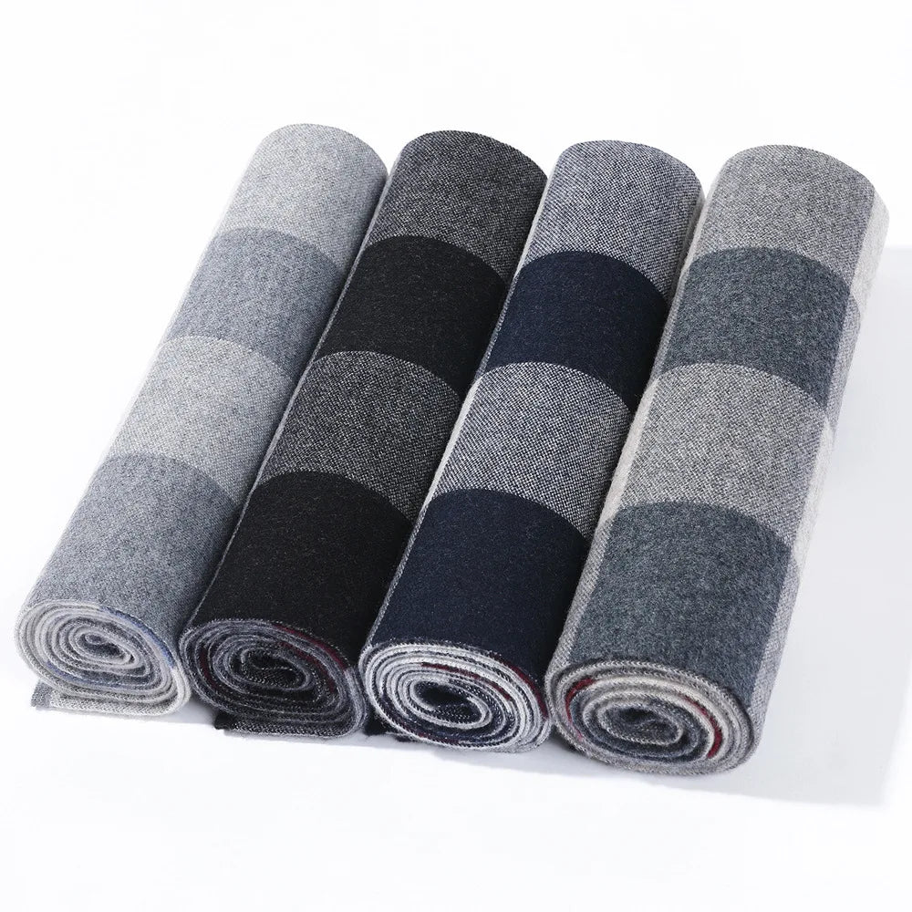 Echarpe Homme Tricot 100% Laine Supérieure - MATT