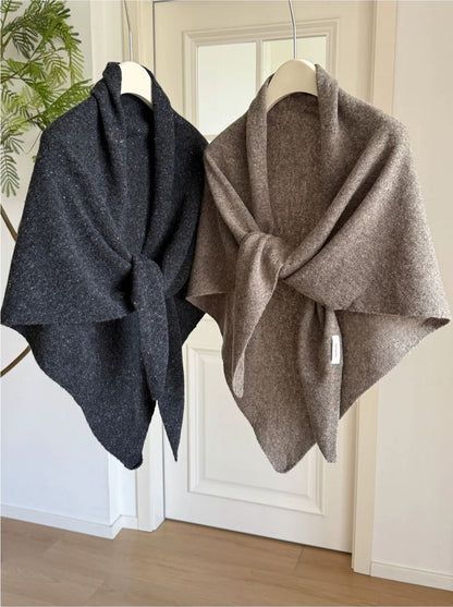 Echarpe Triangulaire Laine Merinos 100% 180x80cm - ARA