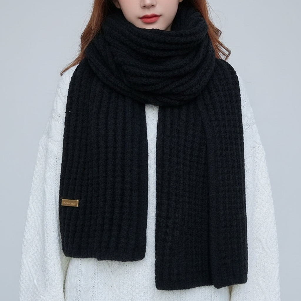 Echarpe Tricot Grosse Maille - MAELYS