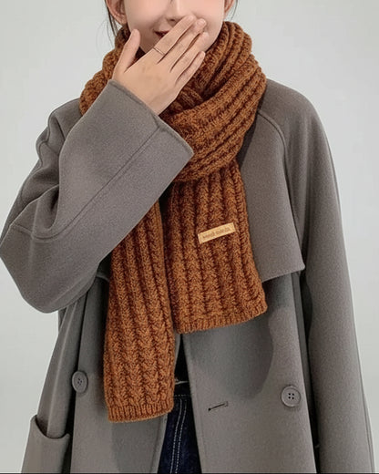 Echarpe Tricot Grosse Maille - MAELYS