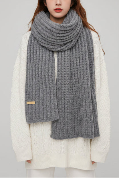 Echarpe Tricot Grosse Maille - MAELYS