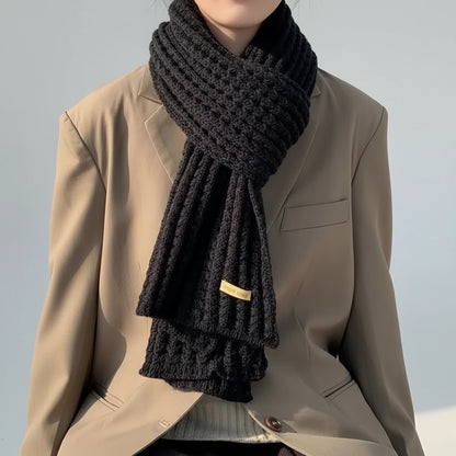 Echarpe Tricot Grosse Maille MAELYS