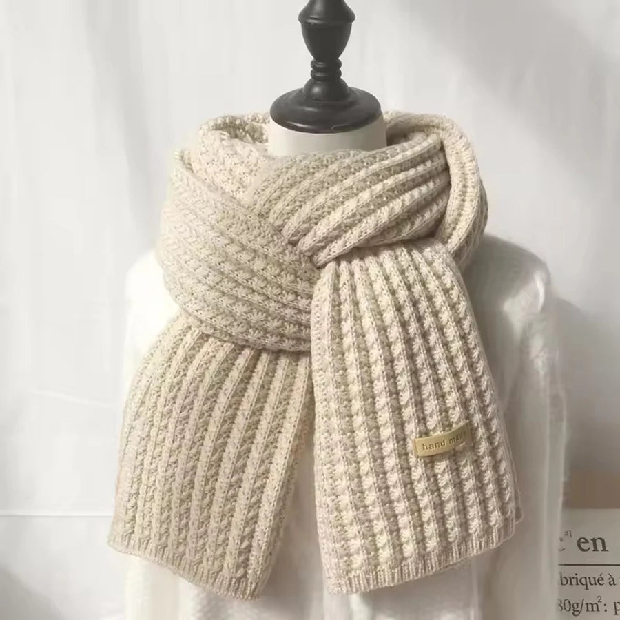 Echarpe en Tricot Grosses Mailles