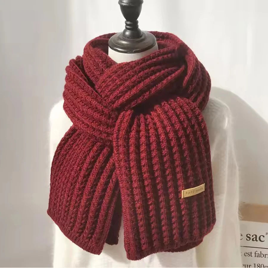 Echarpe en Tricot Grosses Mailles