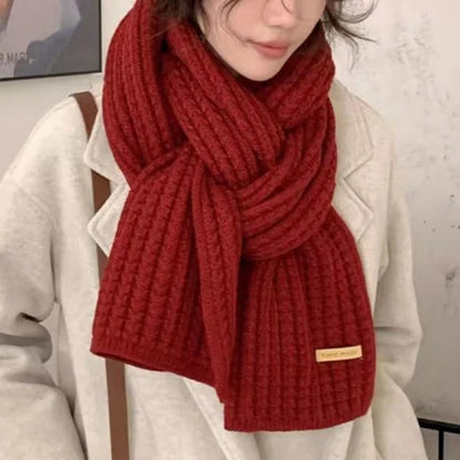 Echarpe en Tricot Grosses Mailles