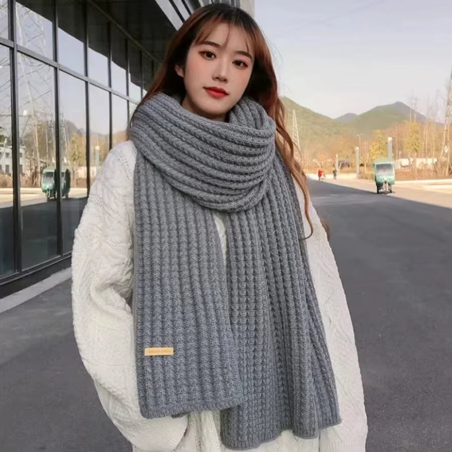 Echarpe en Tricot Grosse Maille - TINA