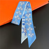 Foulard Sac a Main 86x5cm - BAG Bleu Clair 2