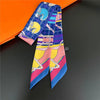 Foulard Sac a Main 86x5cm - BAG Imprimé Multicolore 3