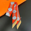 Foulard Sac a Main 86x5cm - BAG Orange 2