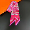 Foulard Sac a Main 86x5cm - BAG Rose 3