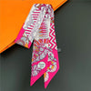 Foulard Sac a Main 86x5cm - BAG Rose